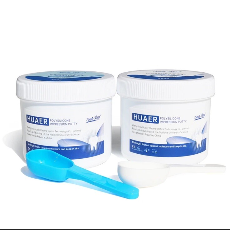 4 X Fast Set HUAER Dental Impression Soft Putty