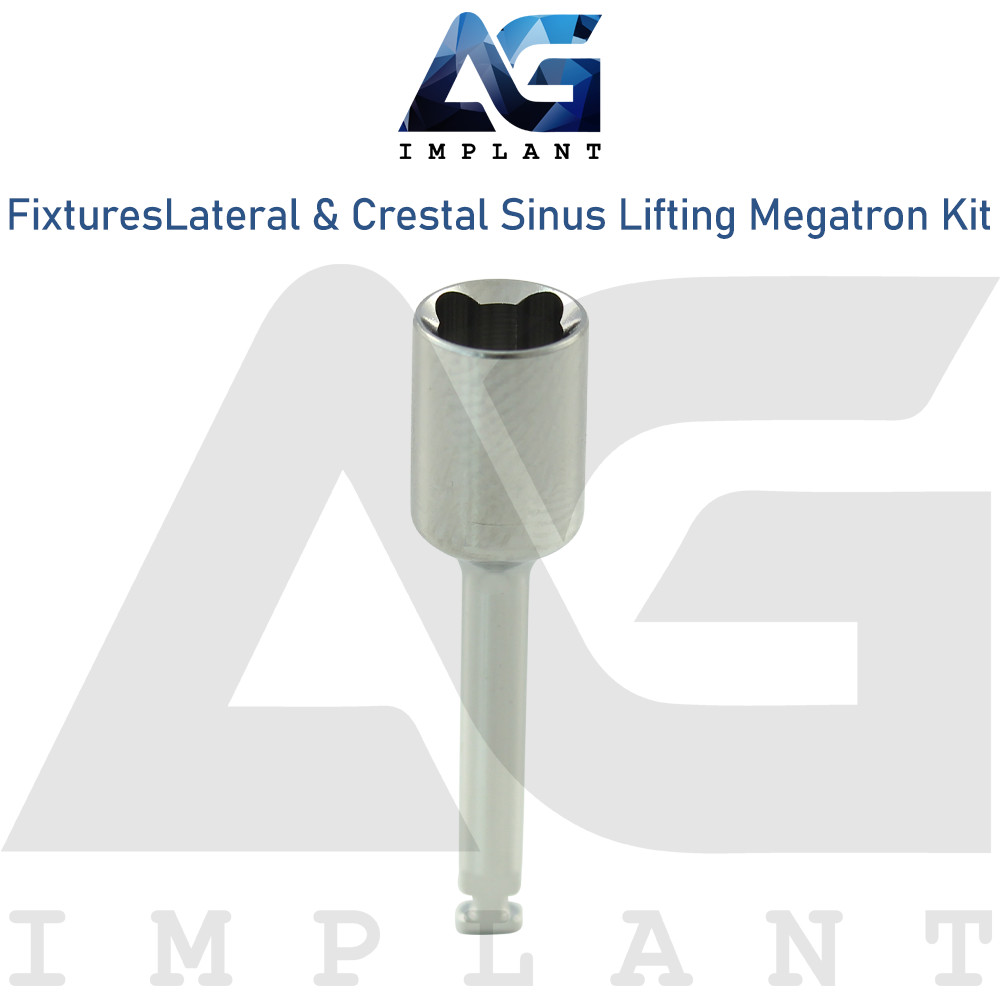 Fixtures Lateral & Crestal Sinus Lifting Megatron Kit Stainless Steel Tools