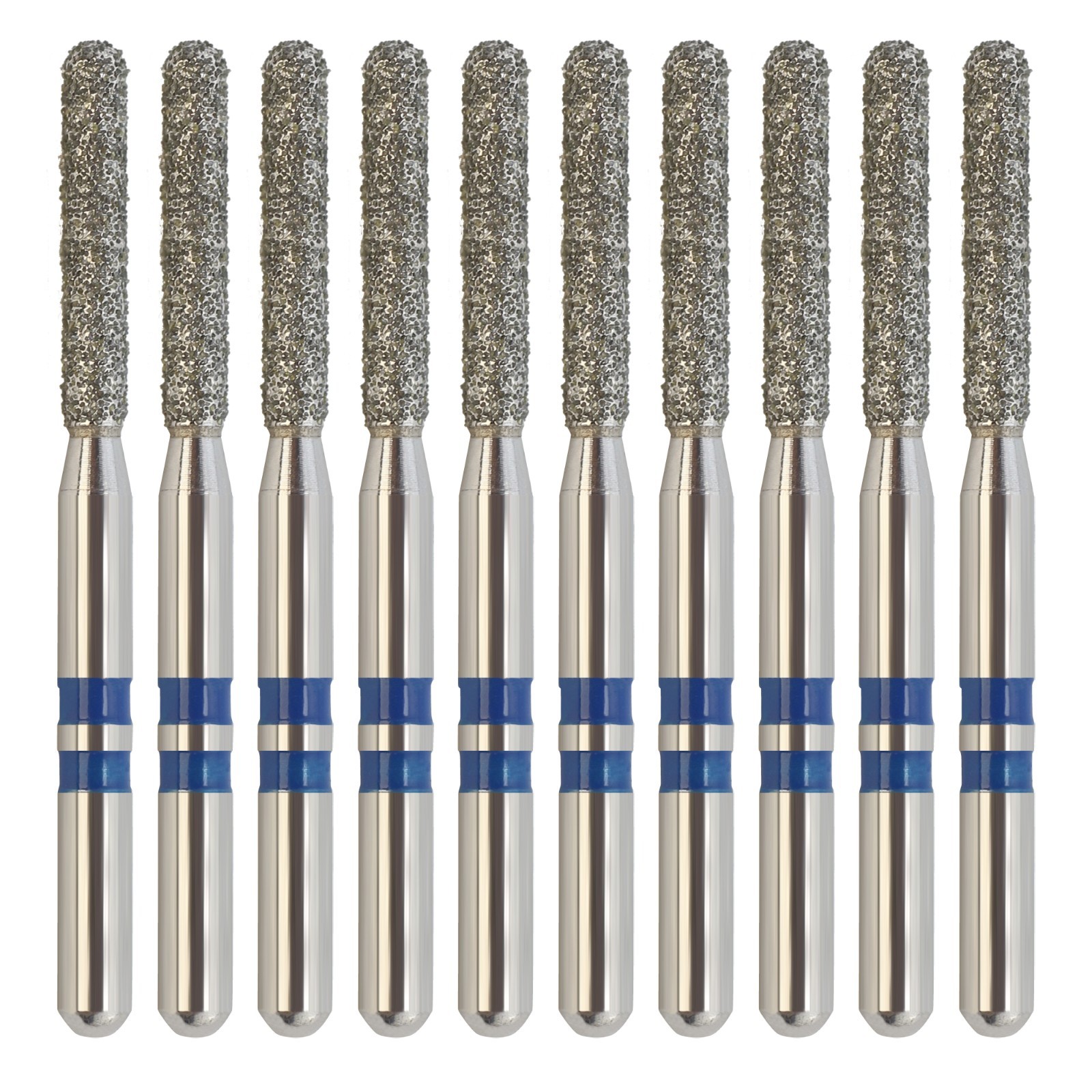Zirconia Diamond Burs Crown Cut Burr Z881/014M Dental FG High Speed Medium Grit