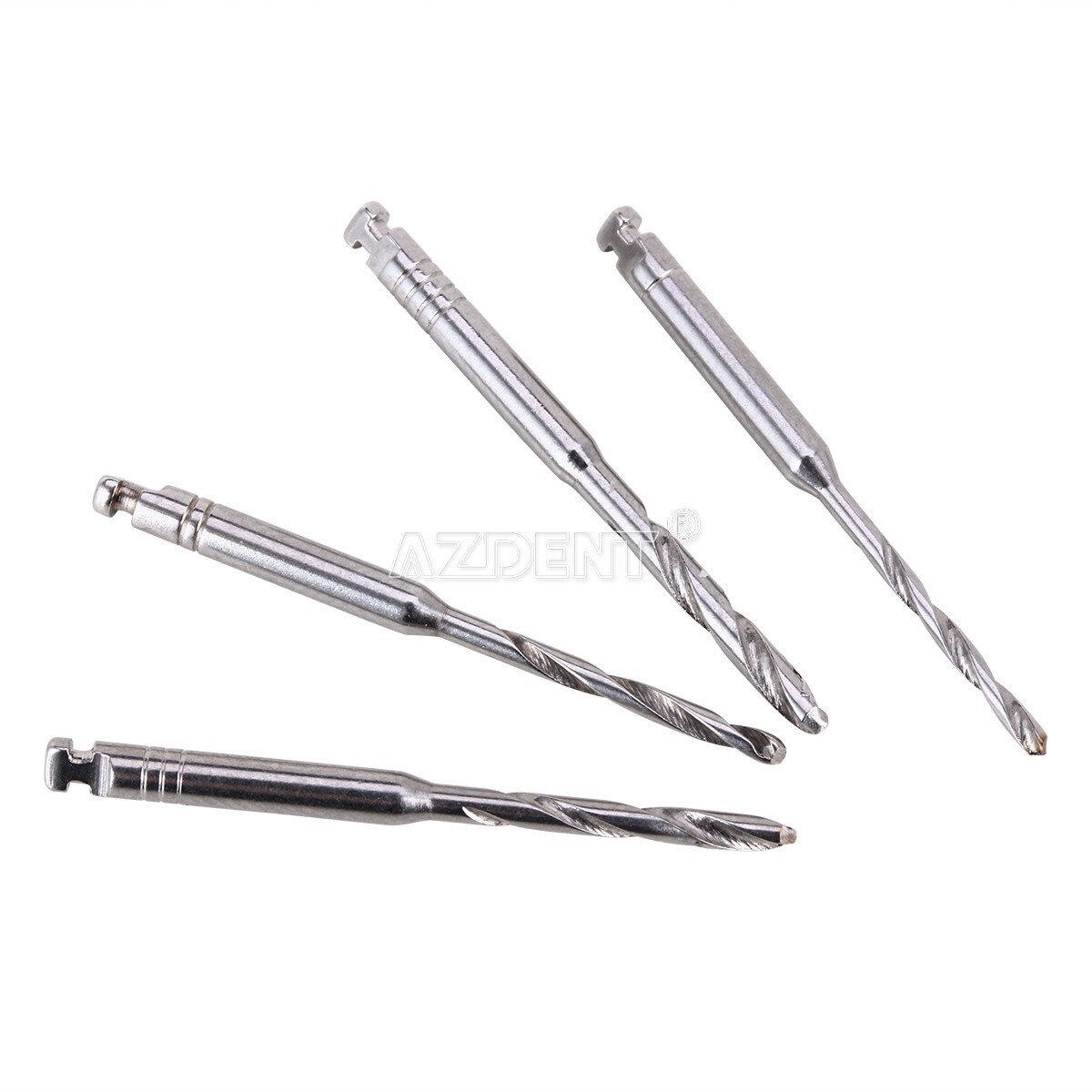 Dental Endodontic AAA Fiber Post Kit 1.2mm 1.4mm 1.6mm 1.8mm +4Pcs Drills