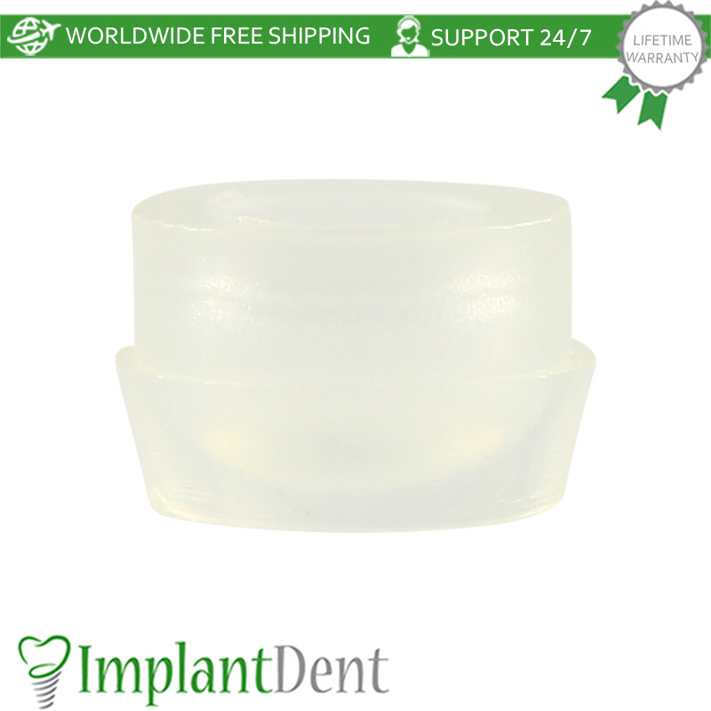 X10 Standard Silicone Cap Insert For Ball Prosthetic Housing Dental