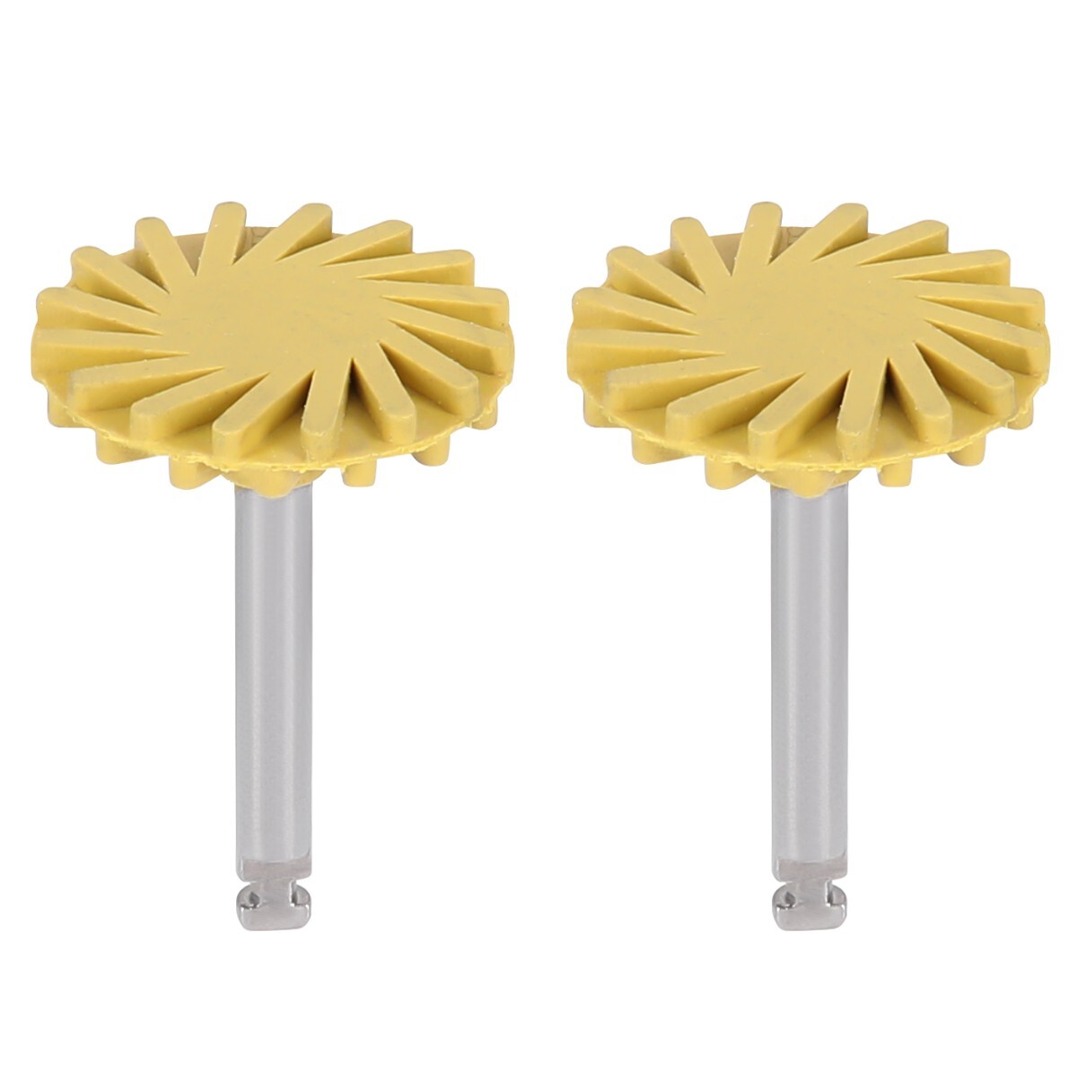 Dental Composite Ceramic Polishing Rubber Wheel Coarse/Medium/Fine RA 2.35mm