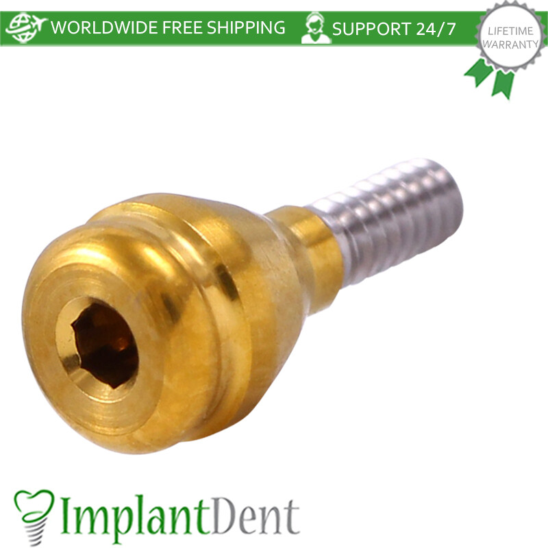 2x Slim Platform Loc In Attach ment Standard Silicone Set Dental Fixture Hex Lab
