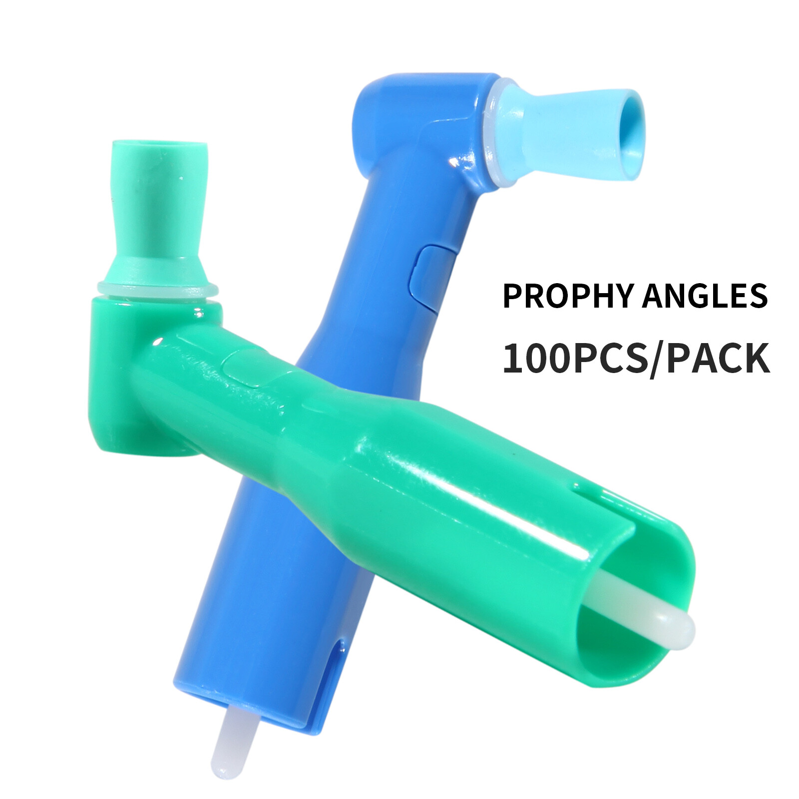Dental Disposable Prophy Angles 500pcs Soft or Firm Cup Latex-Free 105°