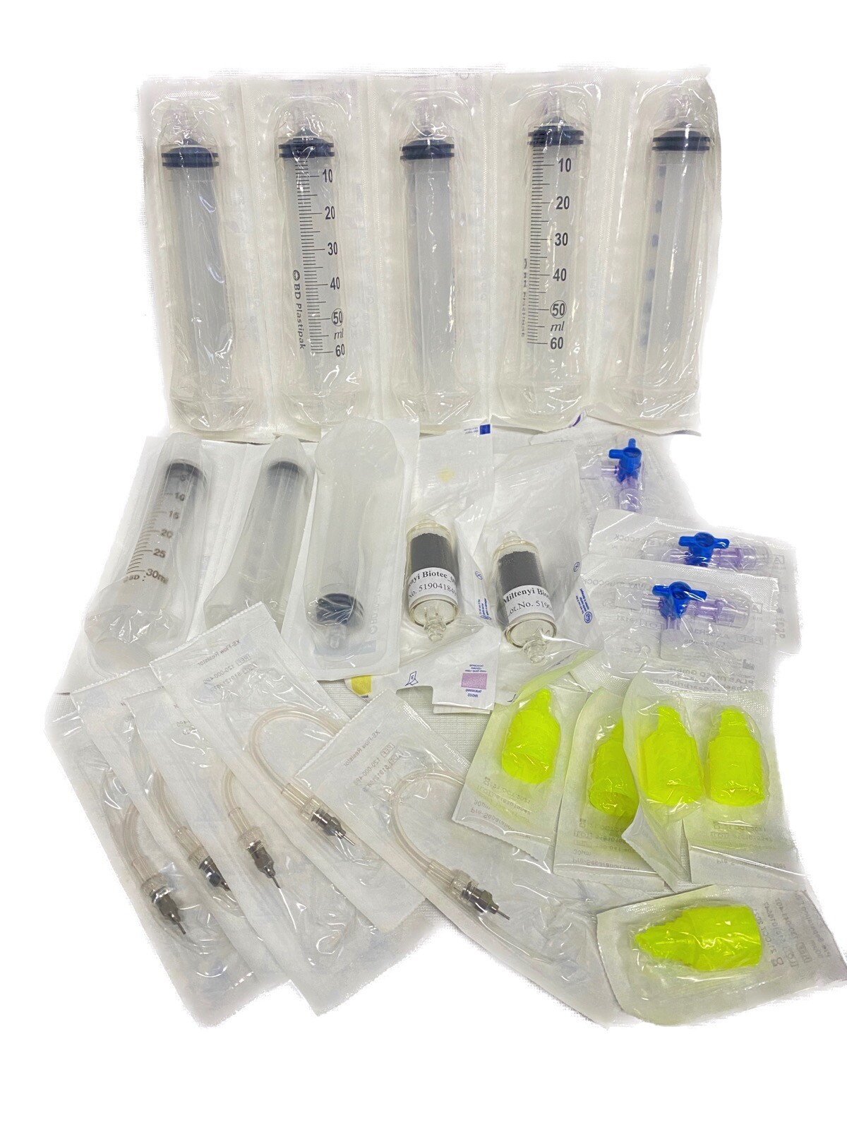 MILTENYI BIOTEC MACS XS Column Flow Resistor 3-Way Stopcock Syringe Pre-S Filter
