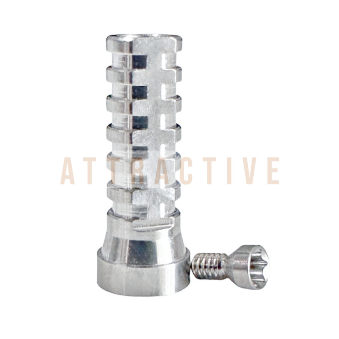 Dental Temporary Titanium Coping Screw Abutments GH2 Fits ITI Straumann ∅4.6mm