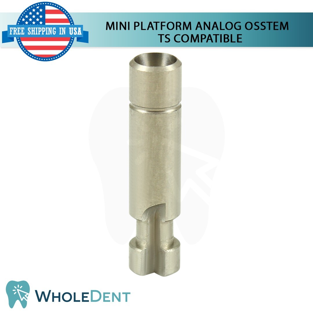 100x Mini Platform Analog Dental Lab 2.1mm Osstem® TS Hiossen® ET Compatible Hex