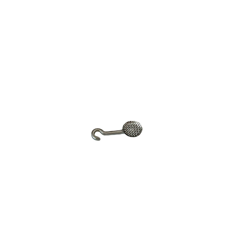 Dental Adhesive Crimpable Hook Orthodontic Bonding Lingual Button Hooks Brackets