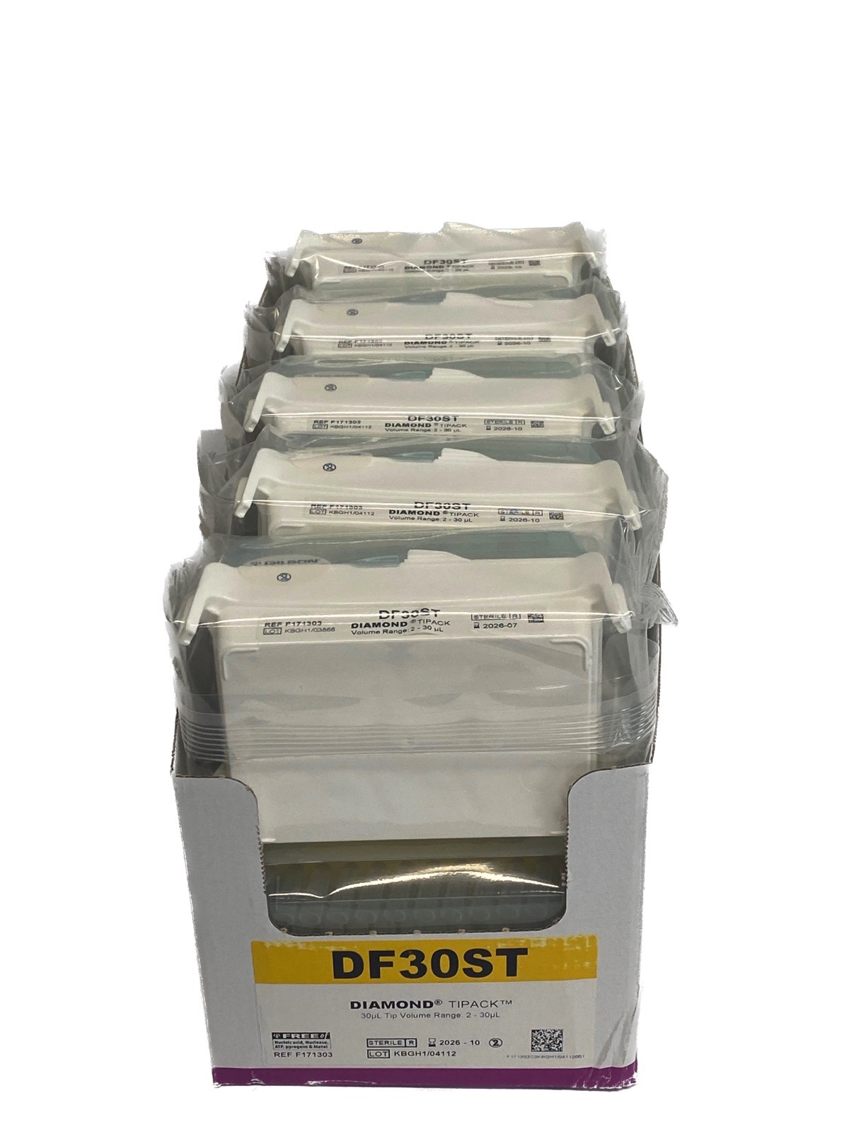 (960/Pk) GILSON Pipetman Diamond 30uL DF30ST Filter Pipet Tips Tipack F171303