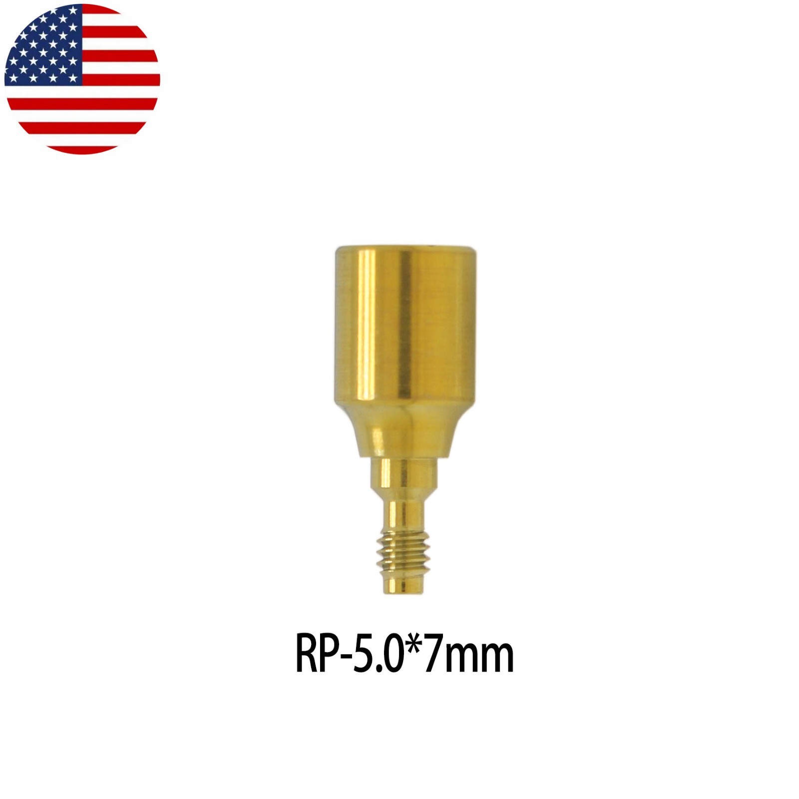 US Dental Healing Cap Abutment RP/NP Compatible Nobel Active ∅3.6 ∅5.0 ∅6.0
