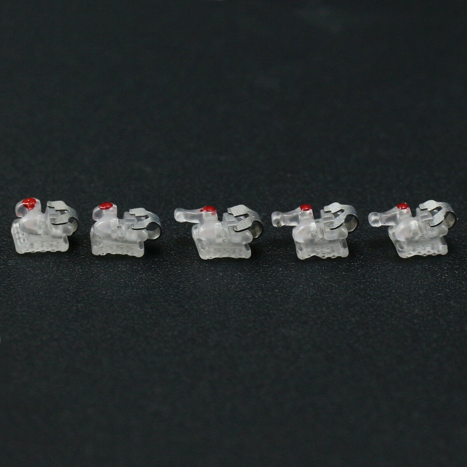 US Orthodontic Self Ligating Ceramic Bracket Aesthetic AO Empower Clear Roth 022