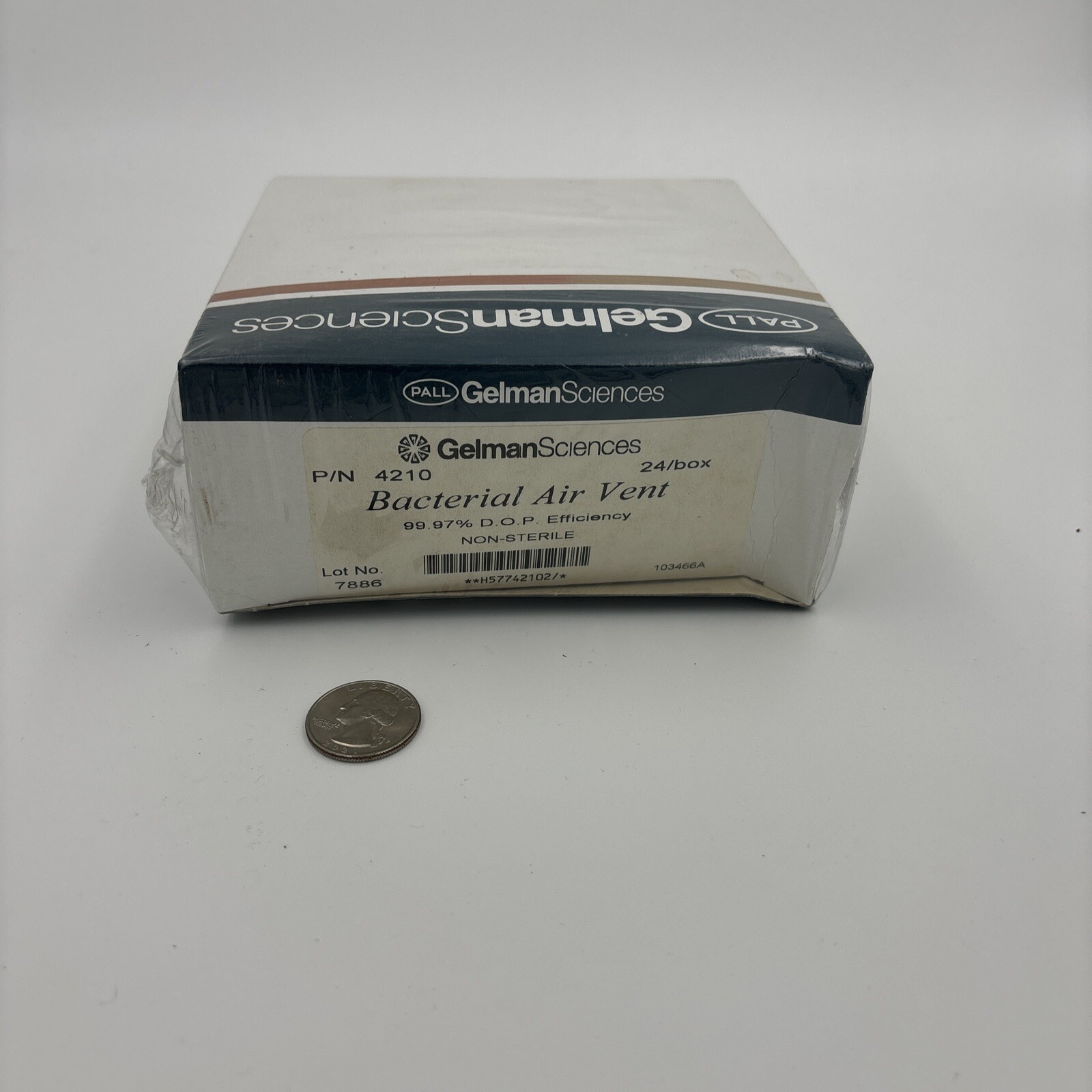 Pall Gelman Science 4210 Bacterial Air Vent Case 24/box