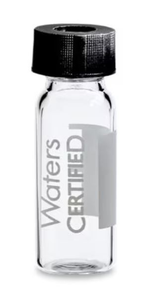 SEALED Waters LCMS Certified Clear Glass 12 x 32 mm, Screw Neck Vial preslit kit
