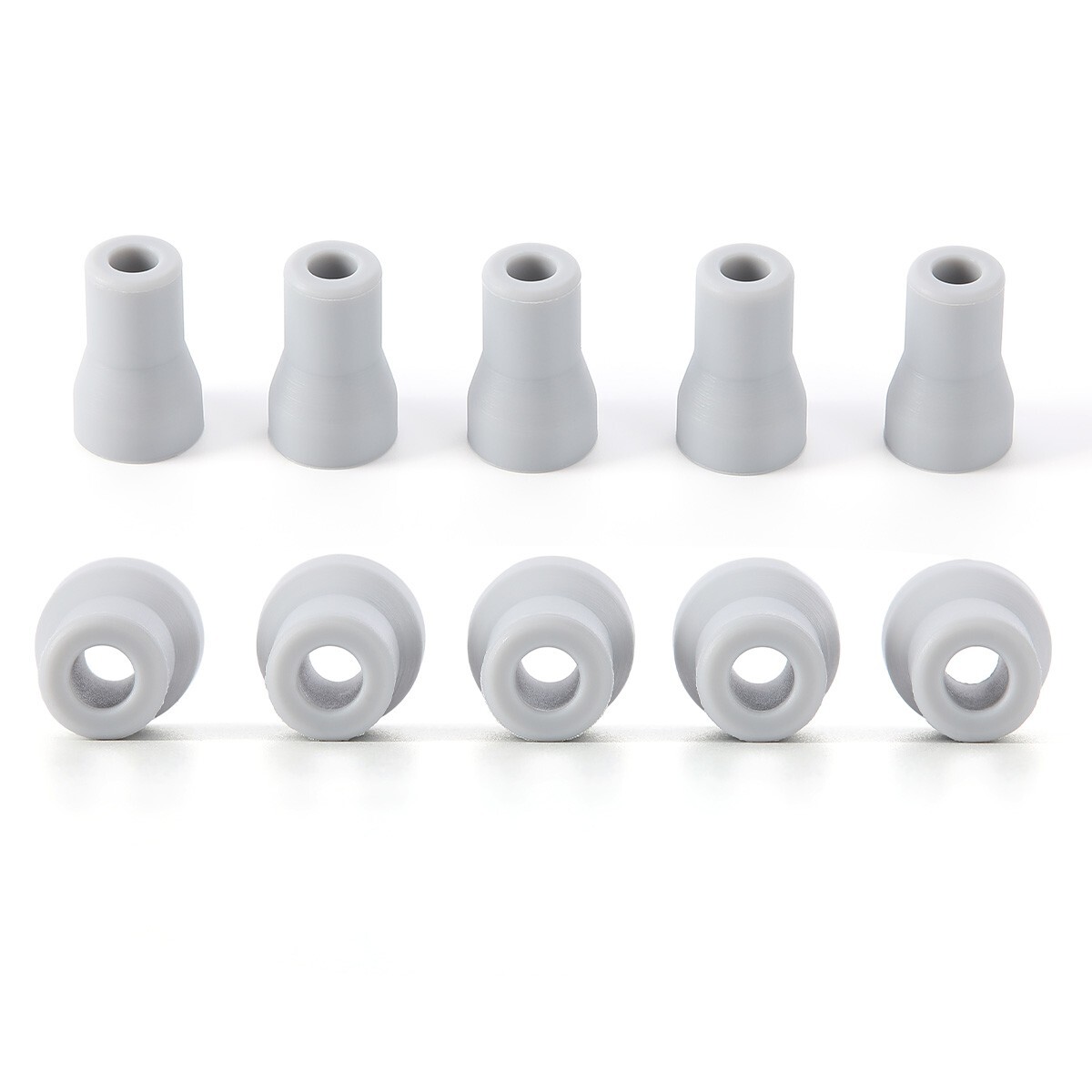 10pc Dental Saliva Ejector Strong Suction Rubber Snap Tip Adapter Replacement