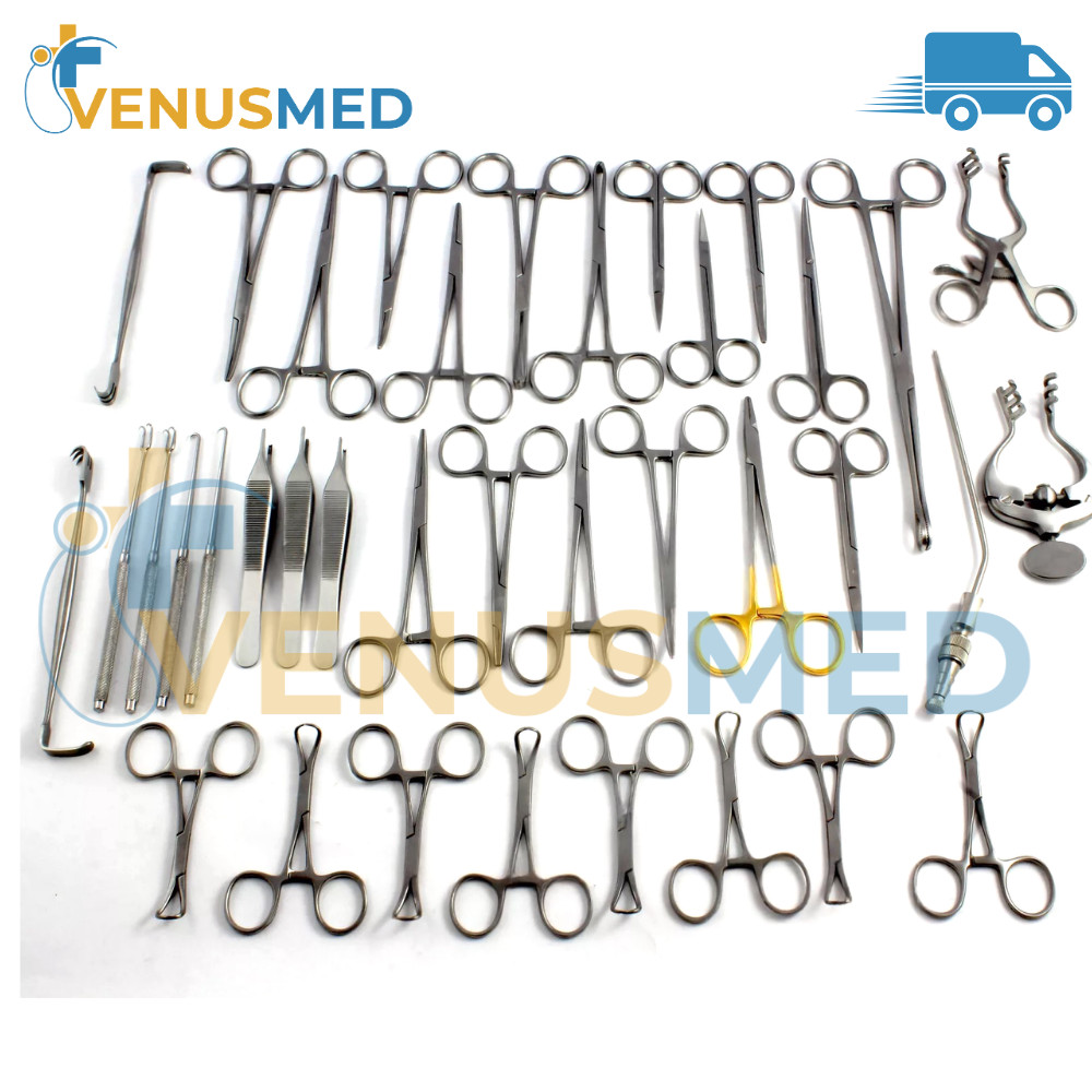 Professional Plastic Surgery 36 PCs Set Surgical Instruments