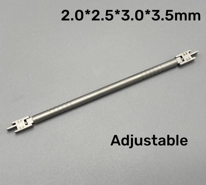 3Type Dental Orthodontic Bracket Gauge Locator Articulated Positioner Adjustable