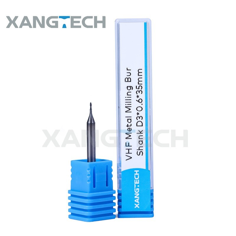 VHF Milling Burs 35mm Long Metal Cutters CAD CAM Tools for Alloy CoCr