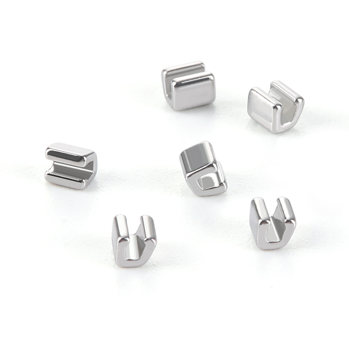 100pcs AZDENT Dental Orthodontic Crimpable Hooks Stops Type 10pcs/pack