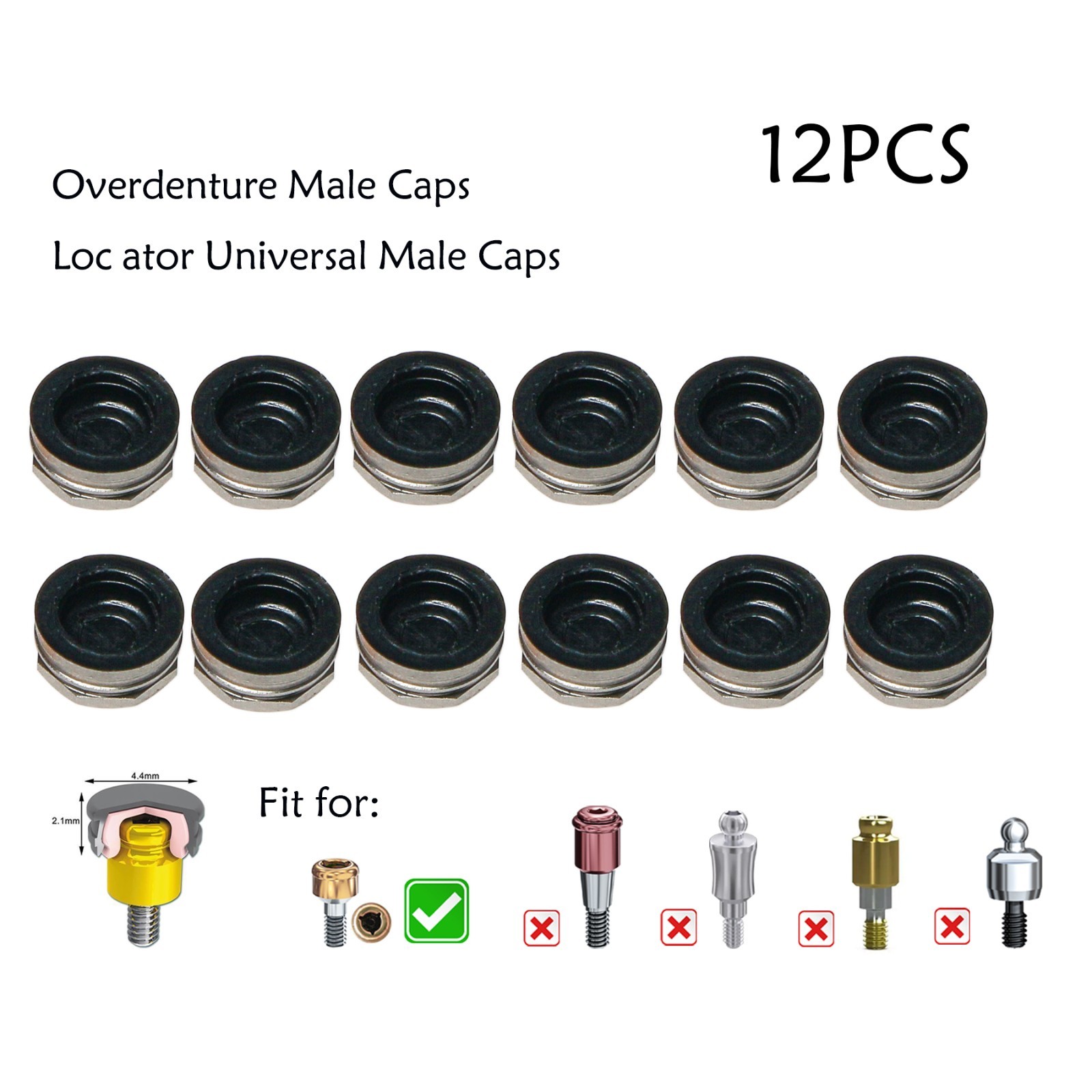 US Classic Replacement Metal Housing & Black Lab Cap Assembly for Zest Locator