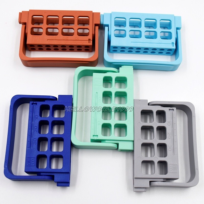 Dental Endo Root Canal Engine Hand File Dispenser Organizer Disinfection Holder