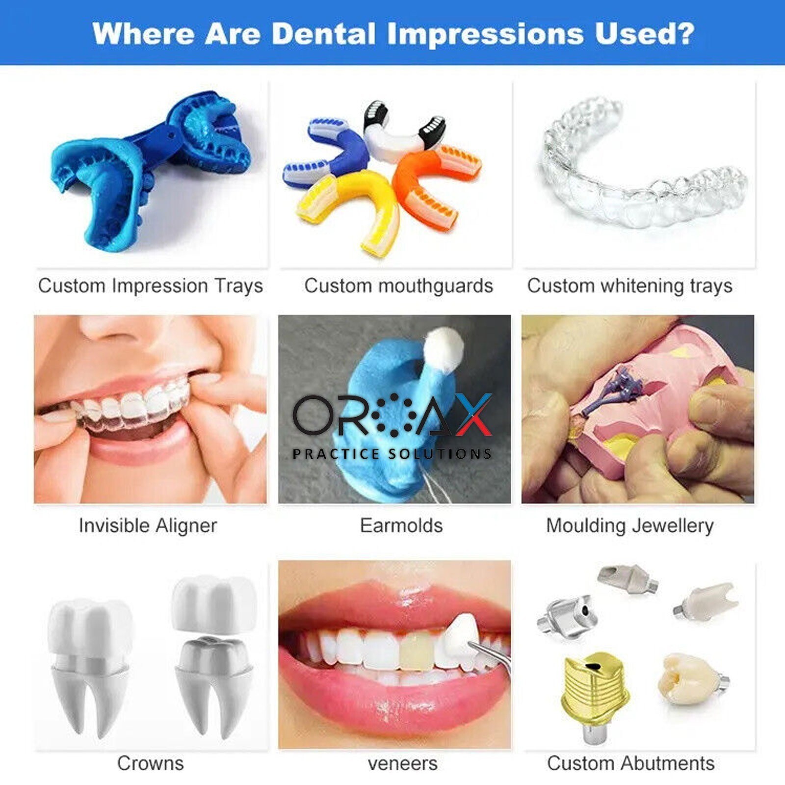 Putty Set Silicone Molding Dental Compound Kit Impression Putty’s ( 25g )