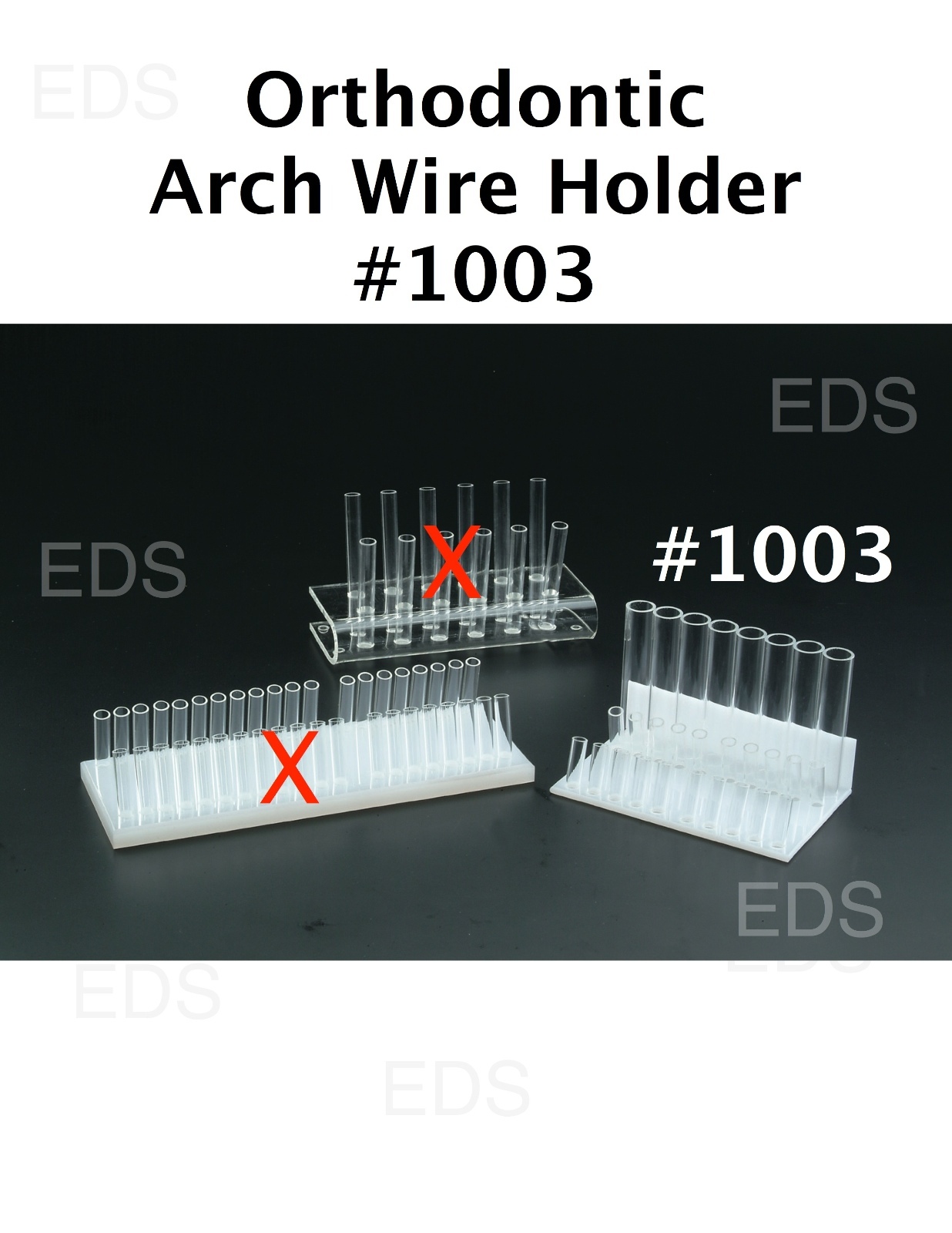 Dental Orthodontic Arch Wire & Instrument Holder for Ortho Organization #1003