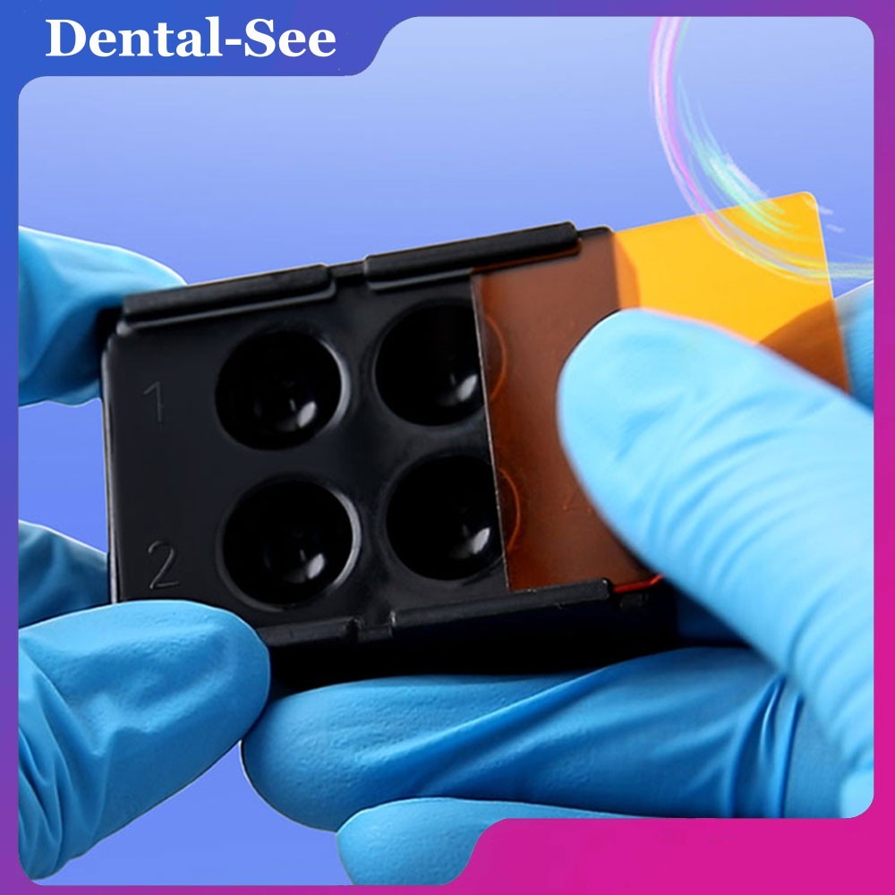 Dental Mixing Well Composite Resin Light-proof Shading Cover Protection Boxes