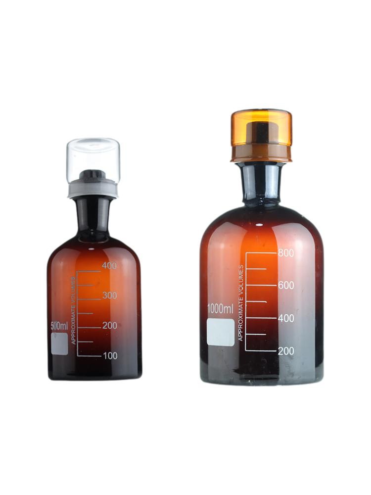 Lab Supply: 125ml-1000ml Dissolved Oxygen Bottle with Single Double Cap