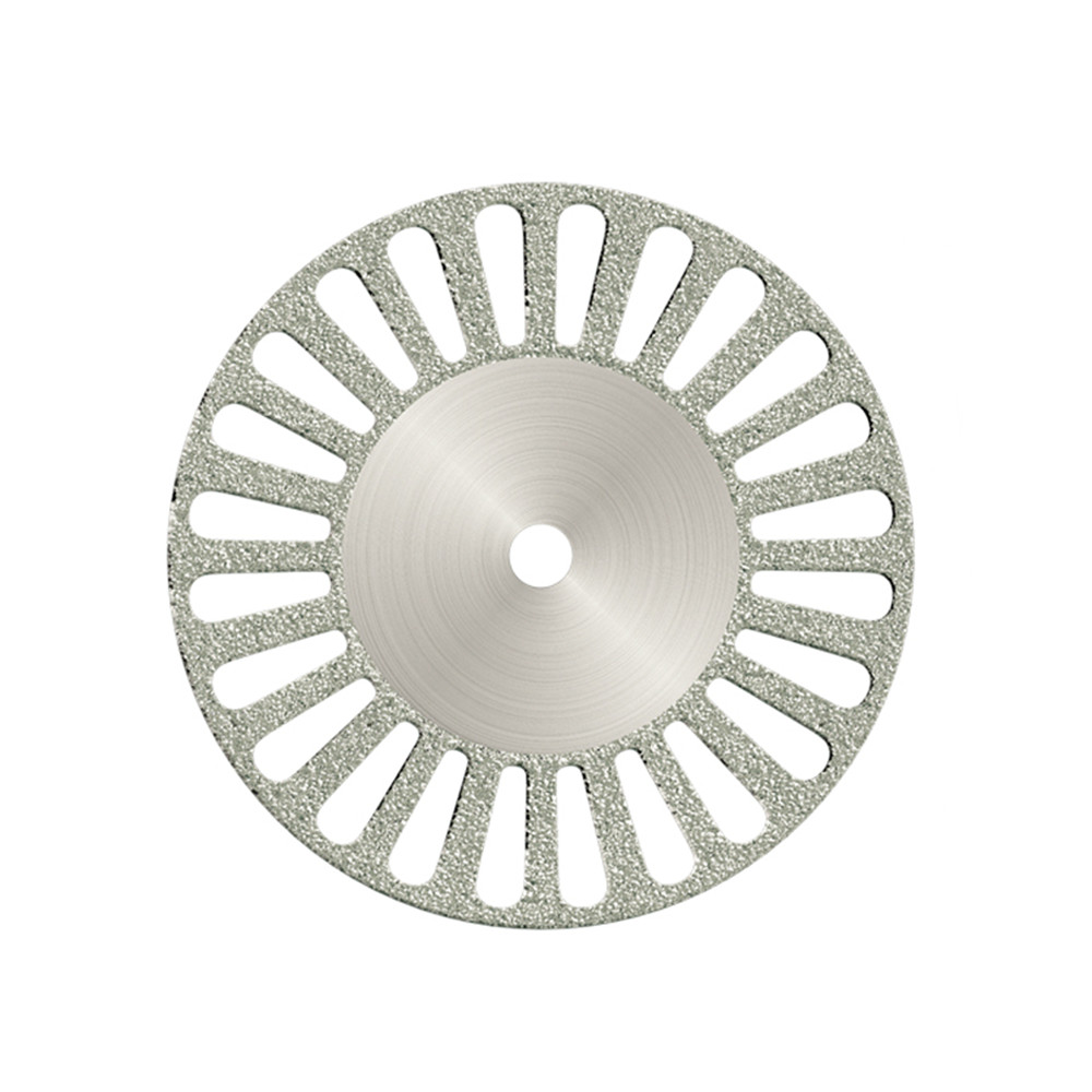 DSI Flexible Diamond Separator IPR Disk Ø22mm Double Sided Coarse Thick 0.29mm