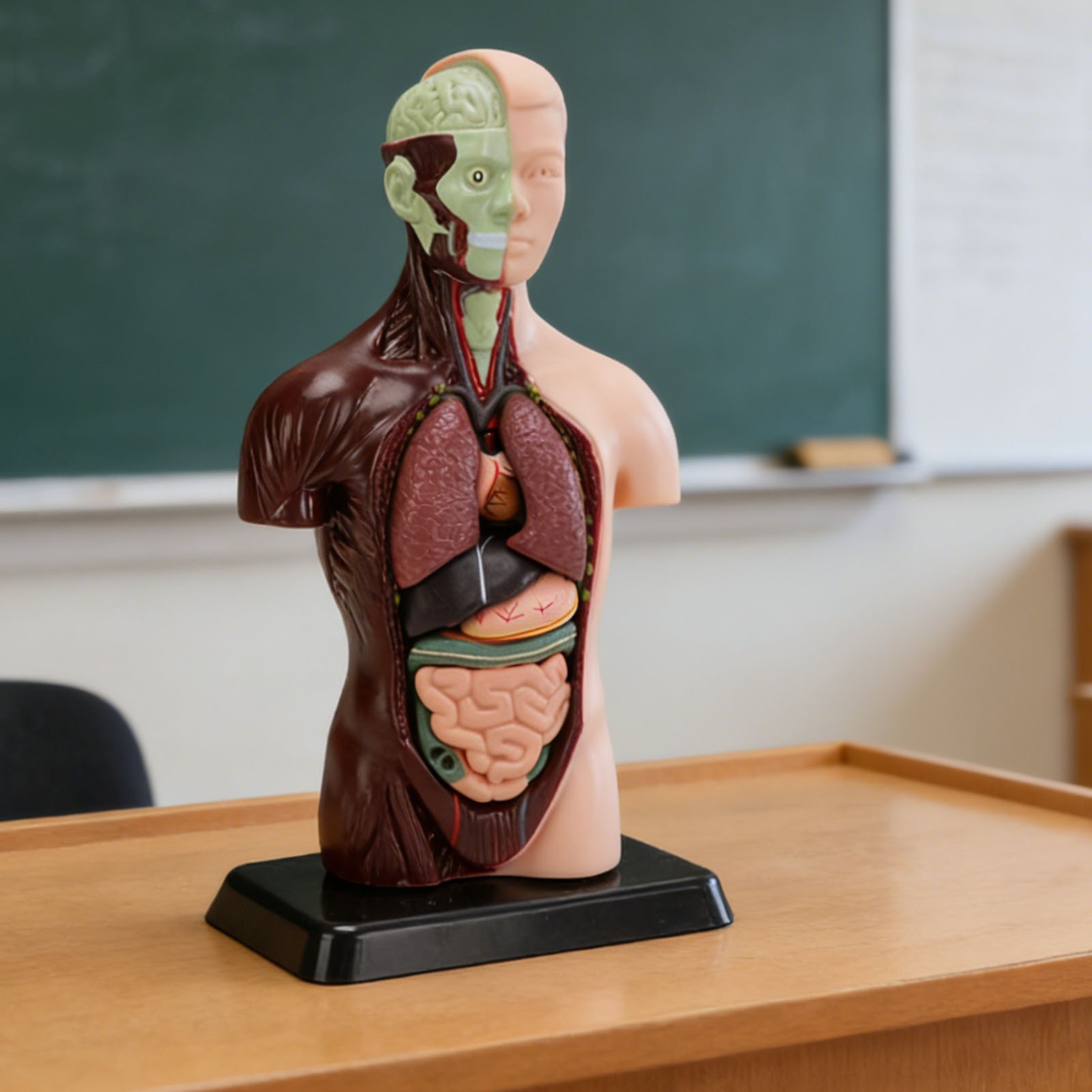 Interactive Human Body Model Organ Replica Education