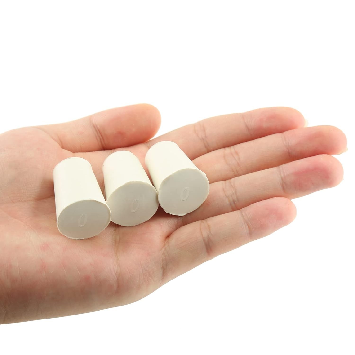 Versatile Tapered Rubber Stoppers – 20 Pcs, Ideal for Laboratories & Industry