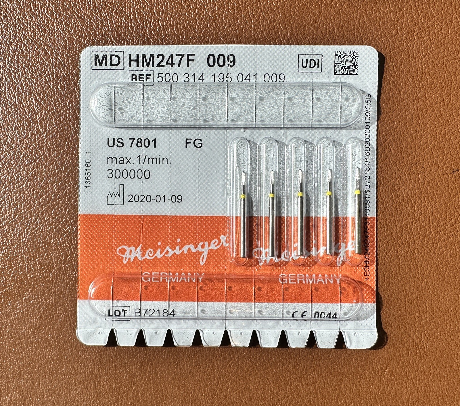 Meisinger HM247F 009/US7801 FG burs