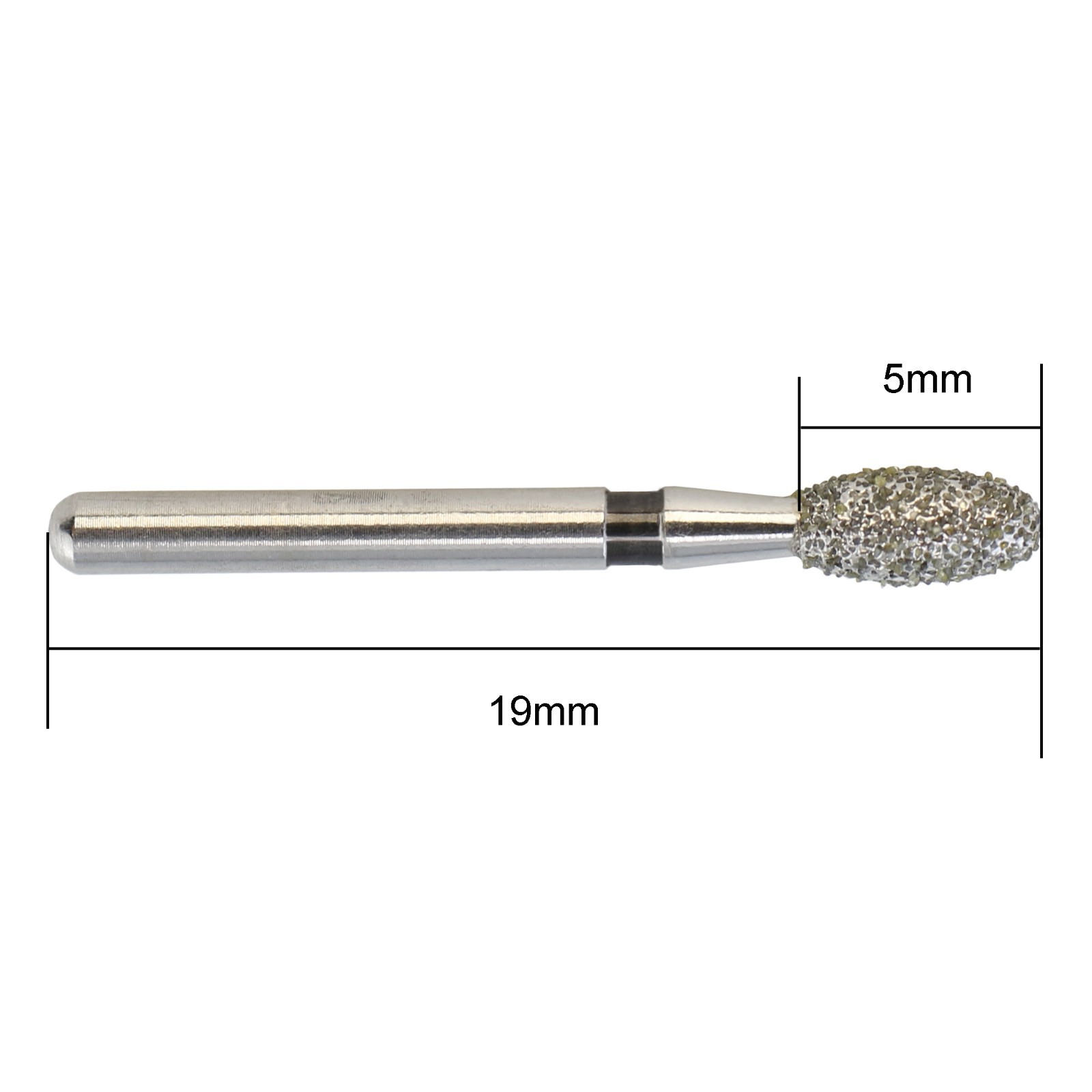 Dental Burs Diamond Egg Football FG Burs 379/023SC Super Coarse Black High Speed