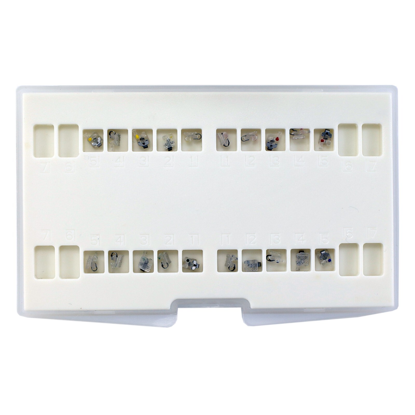 Creative Dental Orthodontic Ceramic Self Ligating Bracket AO Empower Damon Clear