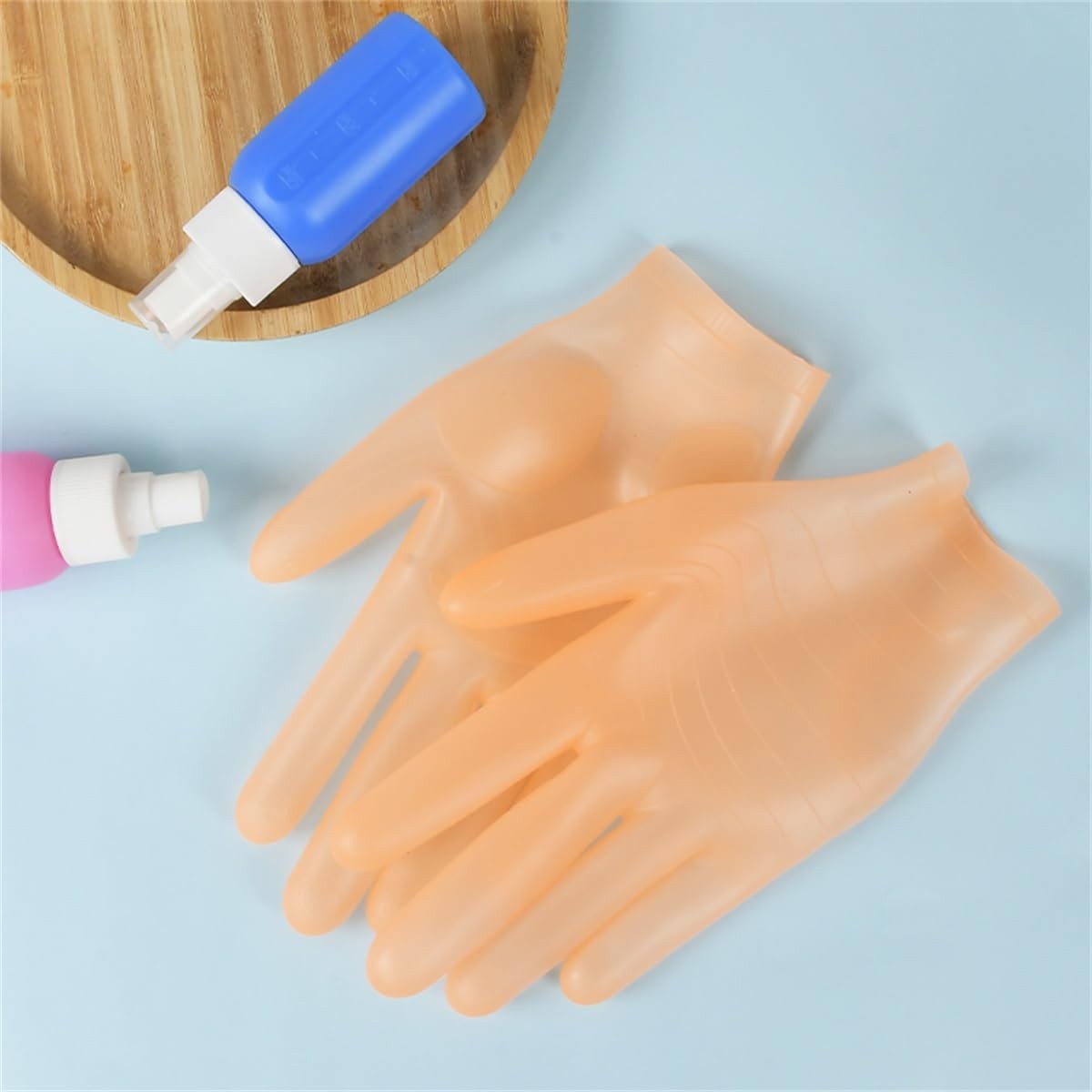 reusable silicone gloves, finger protectors for epoxy resin casting DIY craft…