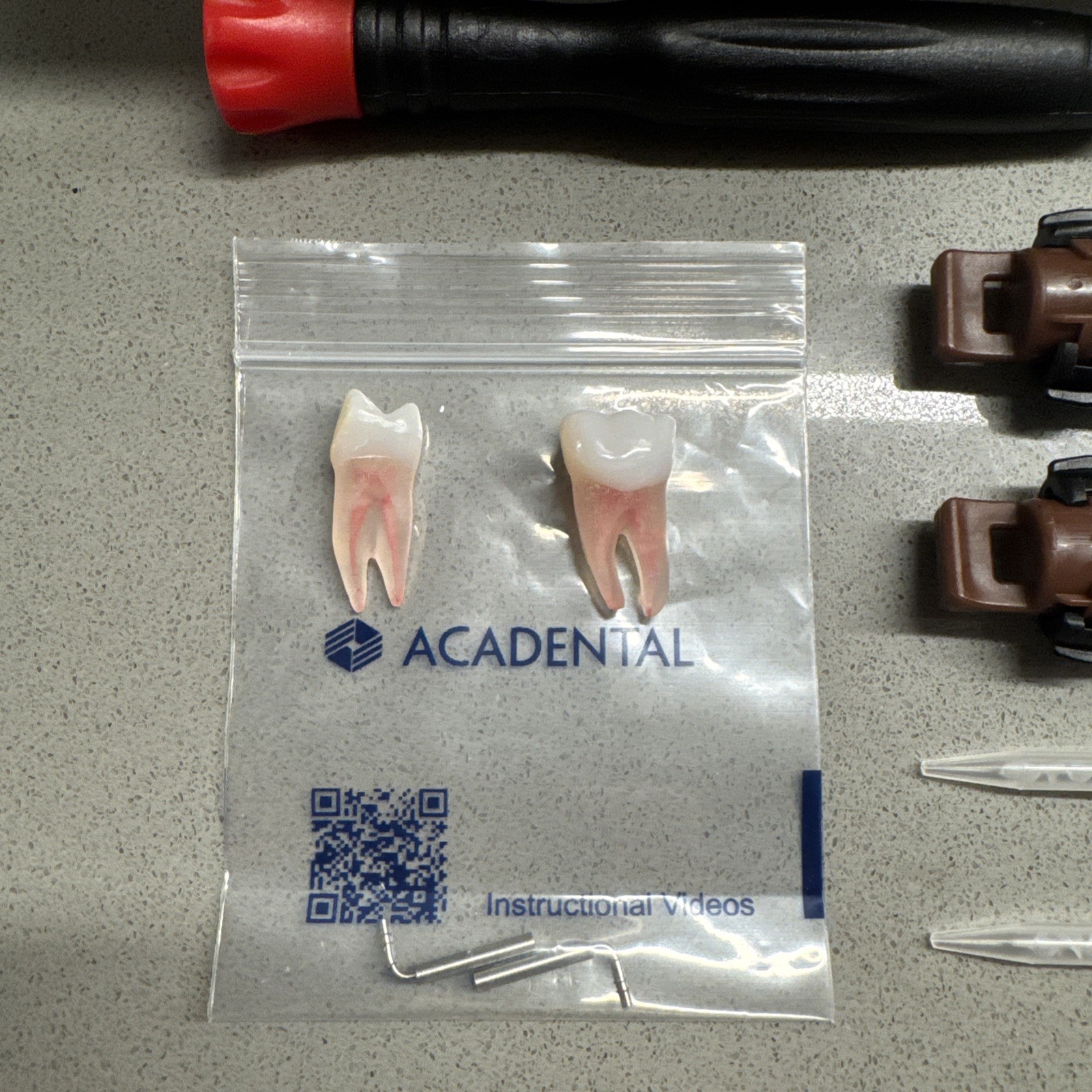 ModuPRO Dental Articulator with Case, Apex Putty, Fixing Gel, and Screwdriver