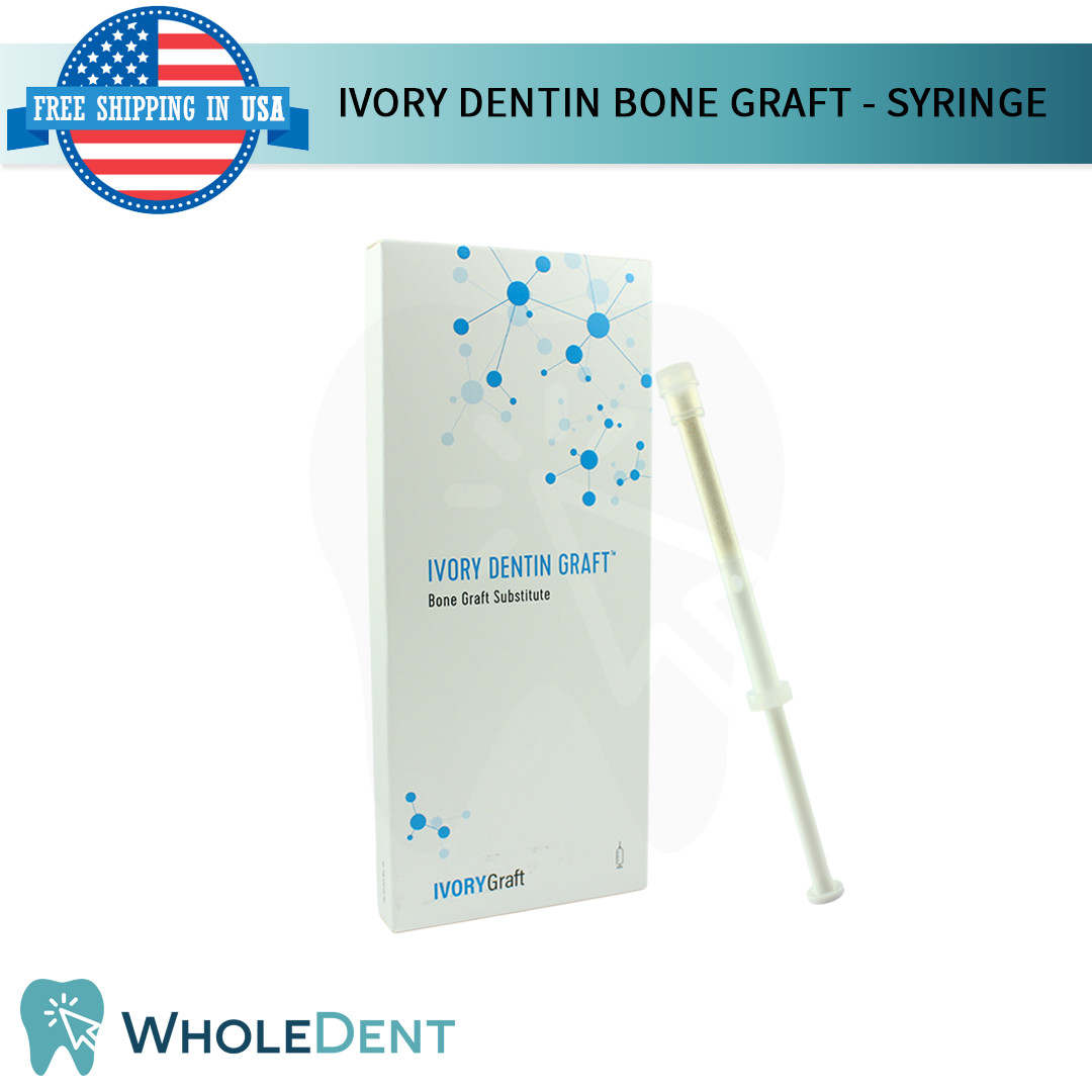 Dental Ivory Dentin B0ne Graft – Syringe Missing B0ne Filling And Encourage
