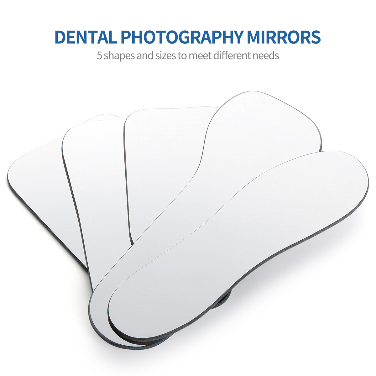 Dental Double-Sided Glass Photography Mirrors Ortho Intraoral Photo Reflector