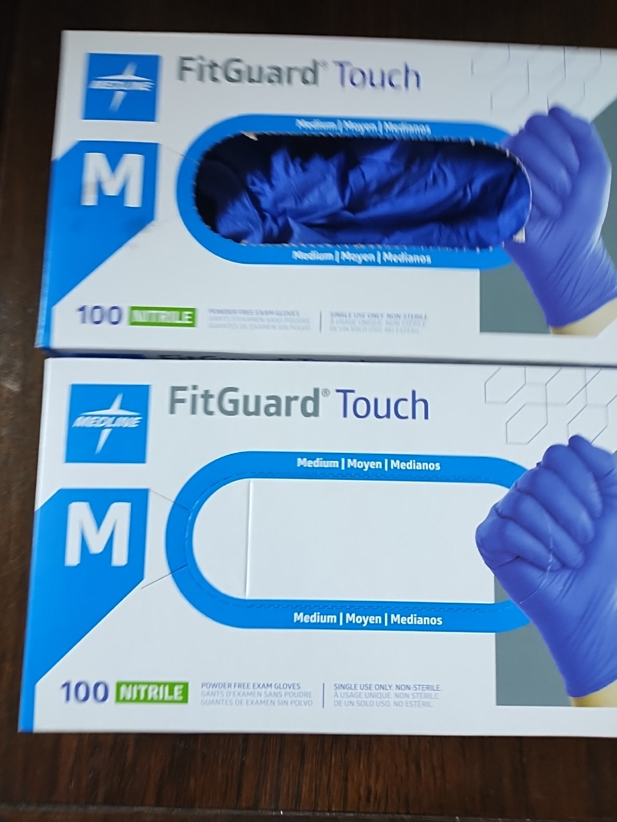 Medline FitGuard Touch Disposable Exam Gloves – Box of 140 Lot