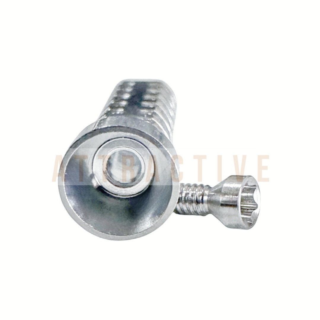 Dental Temporary Titanium Coping Screw Abutments GH2 Fits ITI Straumann ∅4.6mm