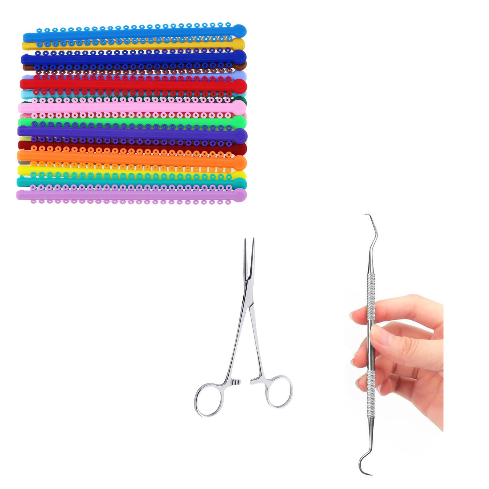 Multicolor Orthodontic Ligature Ties Kit Easily Change Yourself Mixed Colors