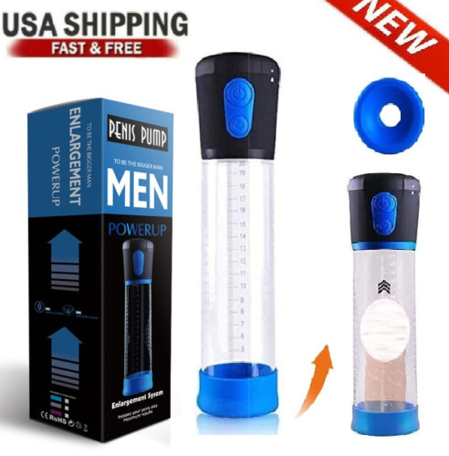 Bomba de Vacío para el Pene para el Aumento de la DE Masculina Agrandamiento Eré