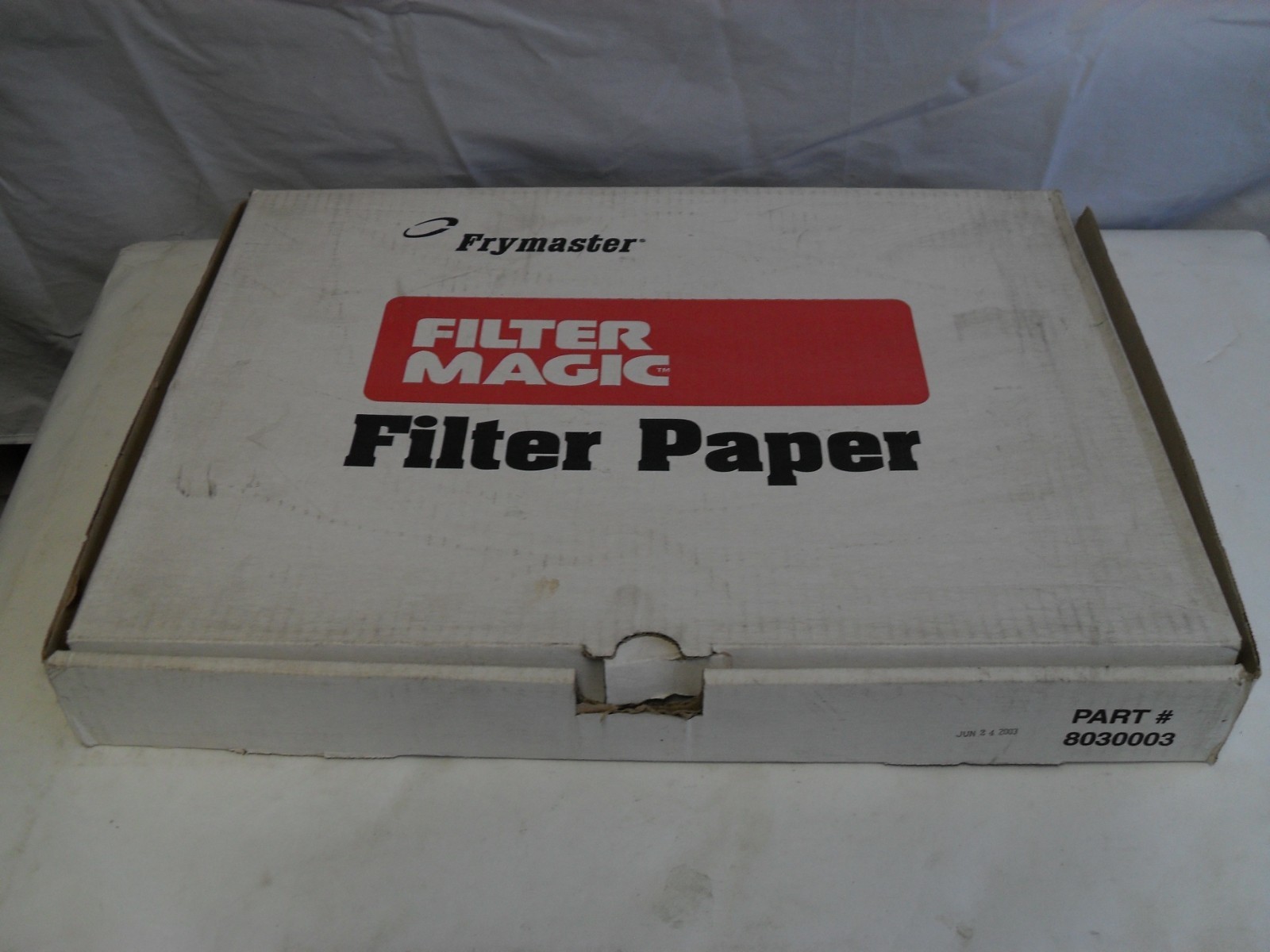 Filter Paper 8030003 100 Sheets 17 3/4″ x 12 1/2″