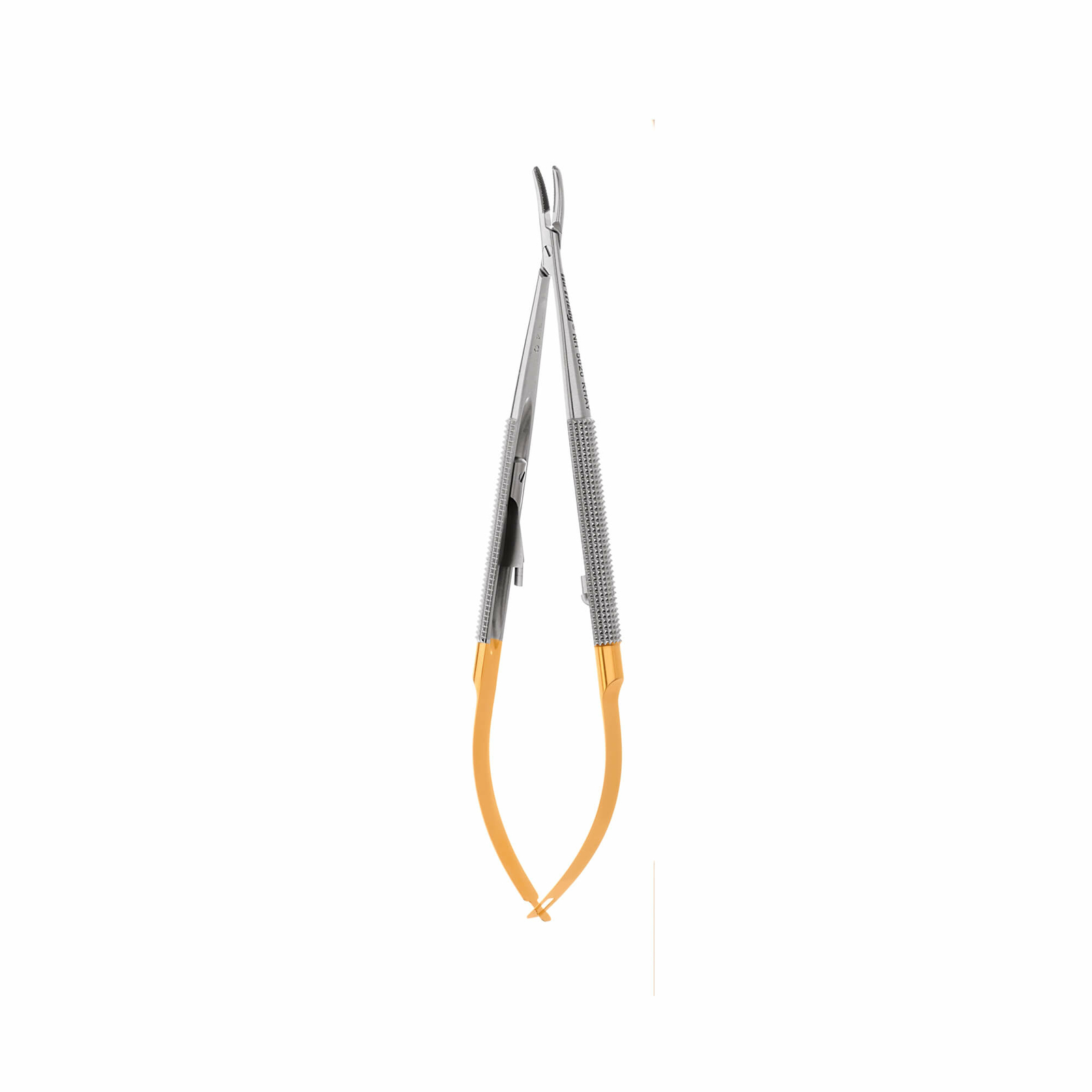Hu-Friedy Curved Castroviejo Perma Sharp ® Needle Holder, 14 cm (5.5″) NH5021RC