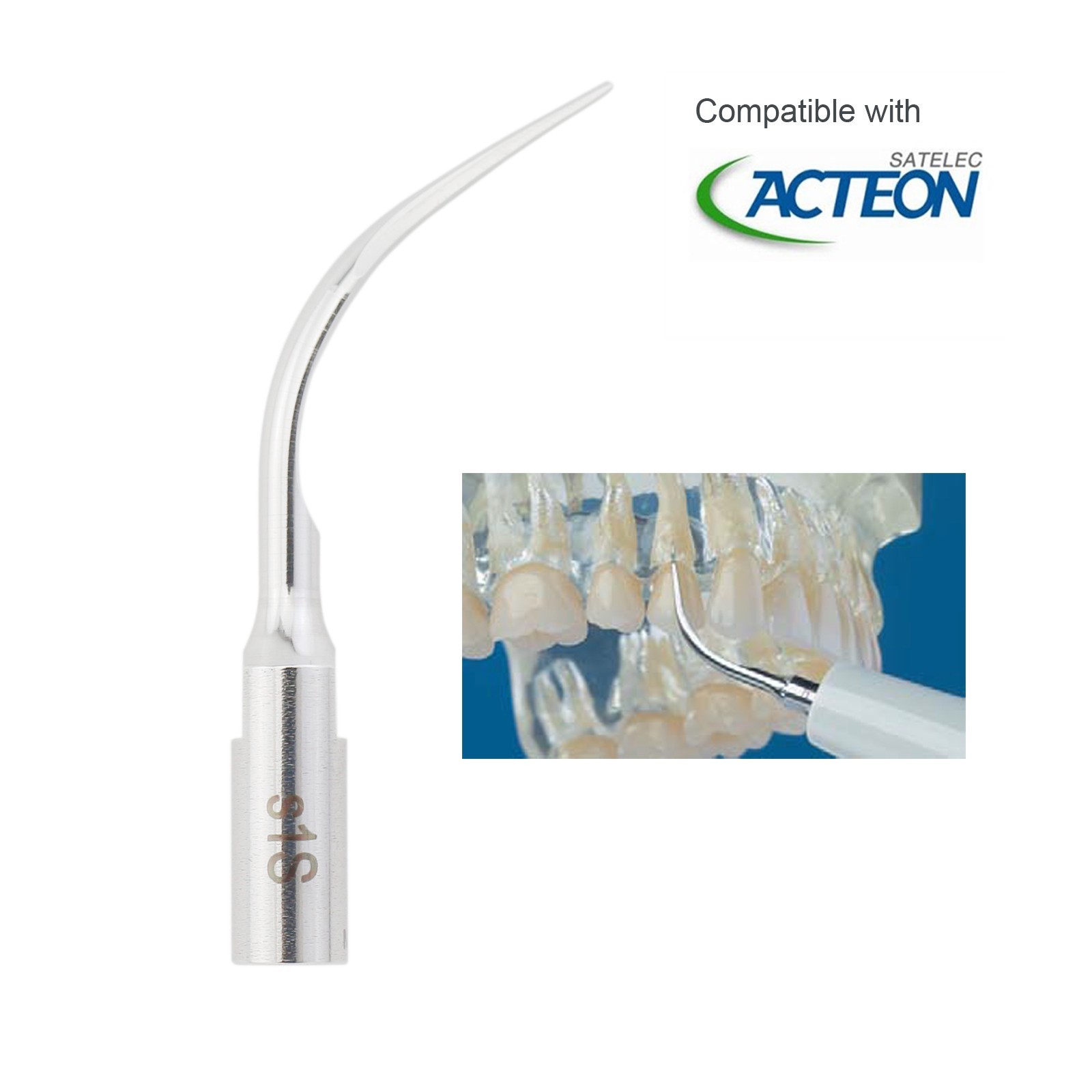 NEWTRON P5 Scaler Tips Dental Perio Scaling Tip #1 #1S #2 #3 fit Acteon Satelec