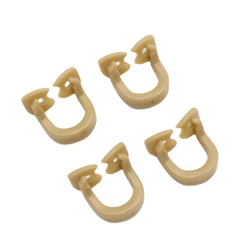 Dental Resin Soft Clamp Universal Rubber Dam Barrier Clips For Molar Premolar