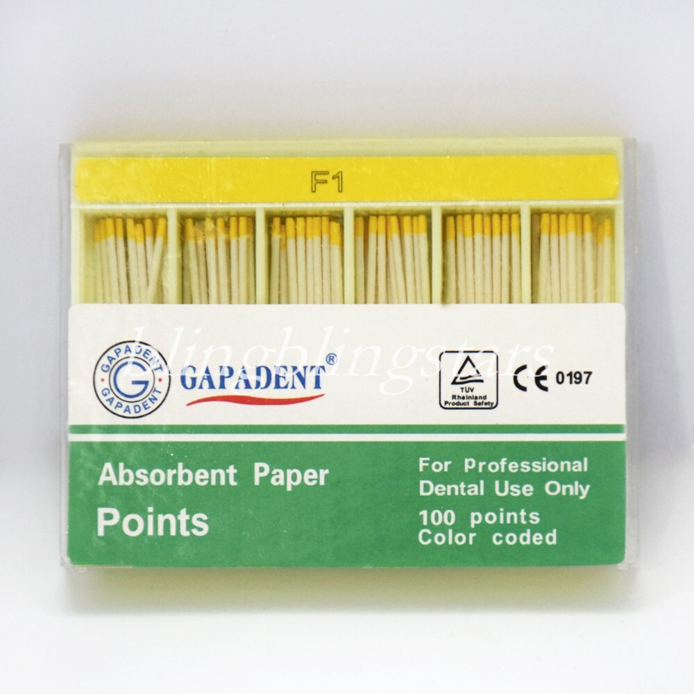 Dental Root Canal Eododontic Absorbent Paper Point Gutta Percha Obturating Point