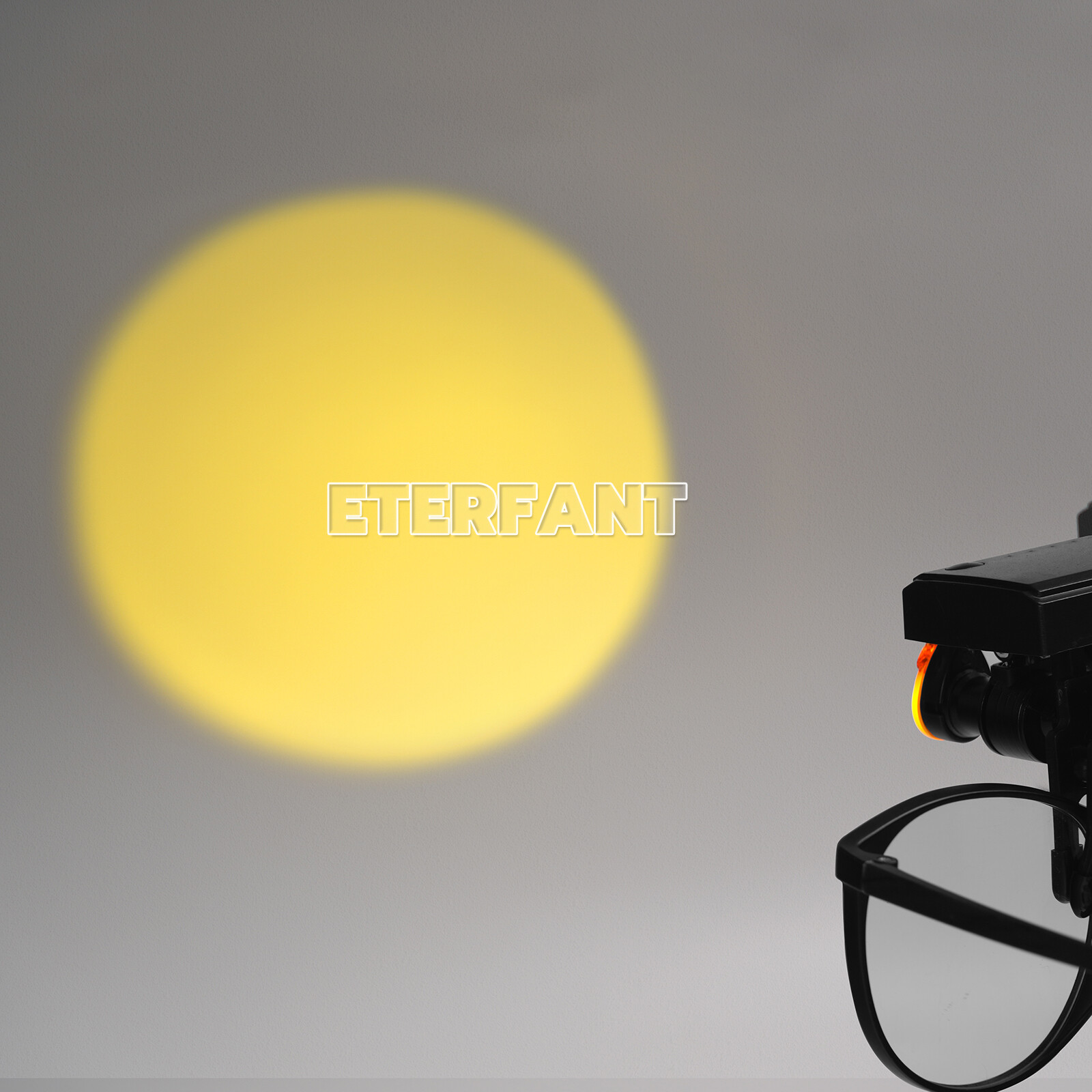 Dental 5W LED Wireless Headlight Lamp Clip Optical Filter for Binocular Loupes