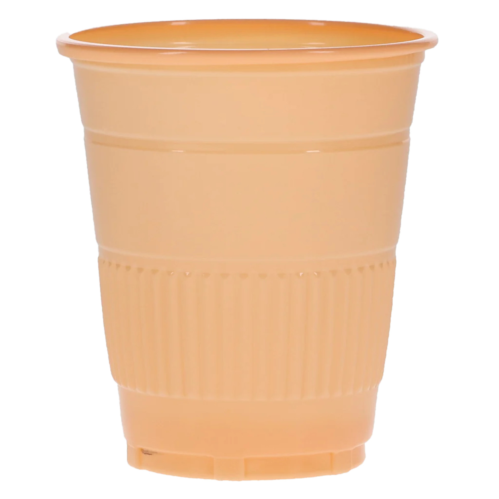 Plasdent SPC-12 Super Disposable Plastic Drinking Cups Peach 1000/Cs 5oz
