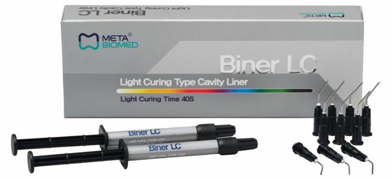 META BINER LC – LIGHT CURING TYPE CAVITY LINER (CURING TIME 40S) 2x2gm FREE SHIP